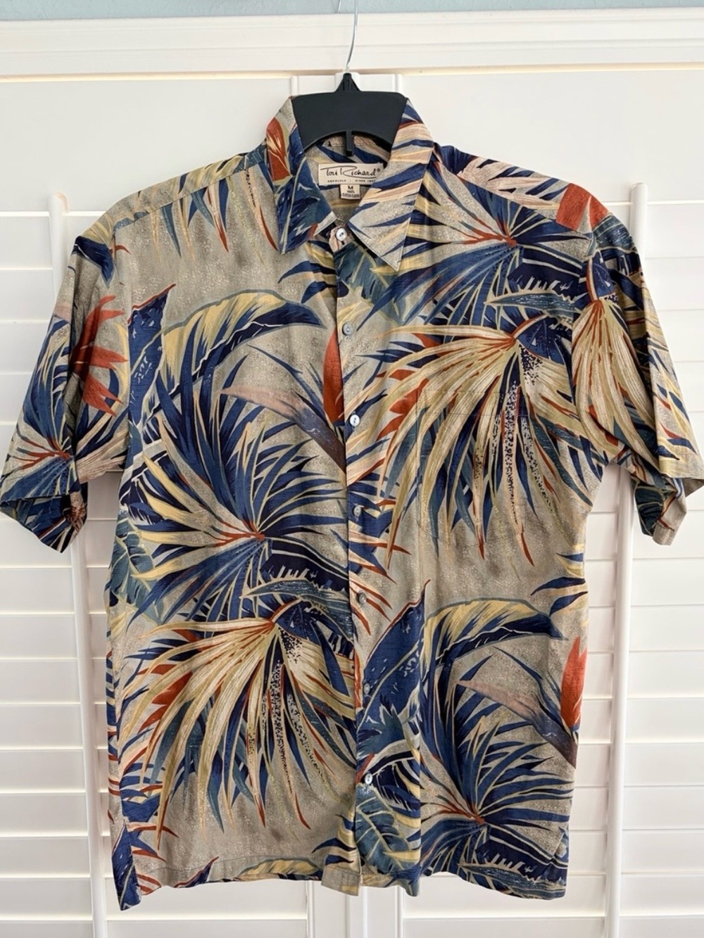 Tori Richard Cotton Hawaiian Shirt